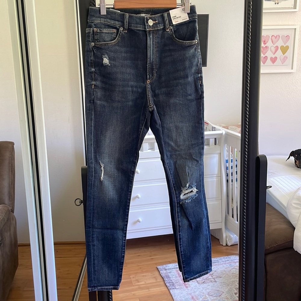 Express Legging Super High Rise Jean